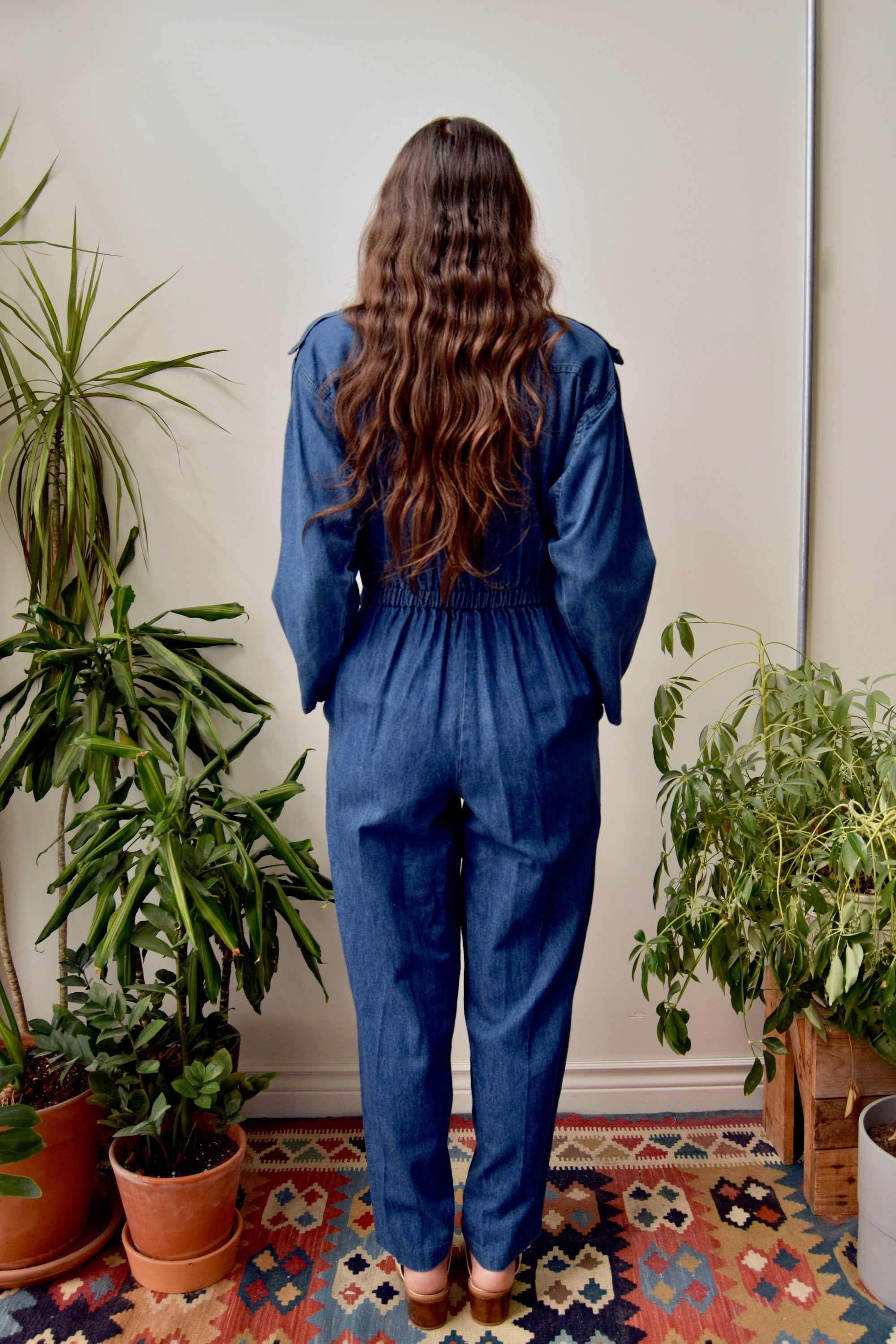 Eighties Denim Jumpsuit