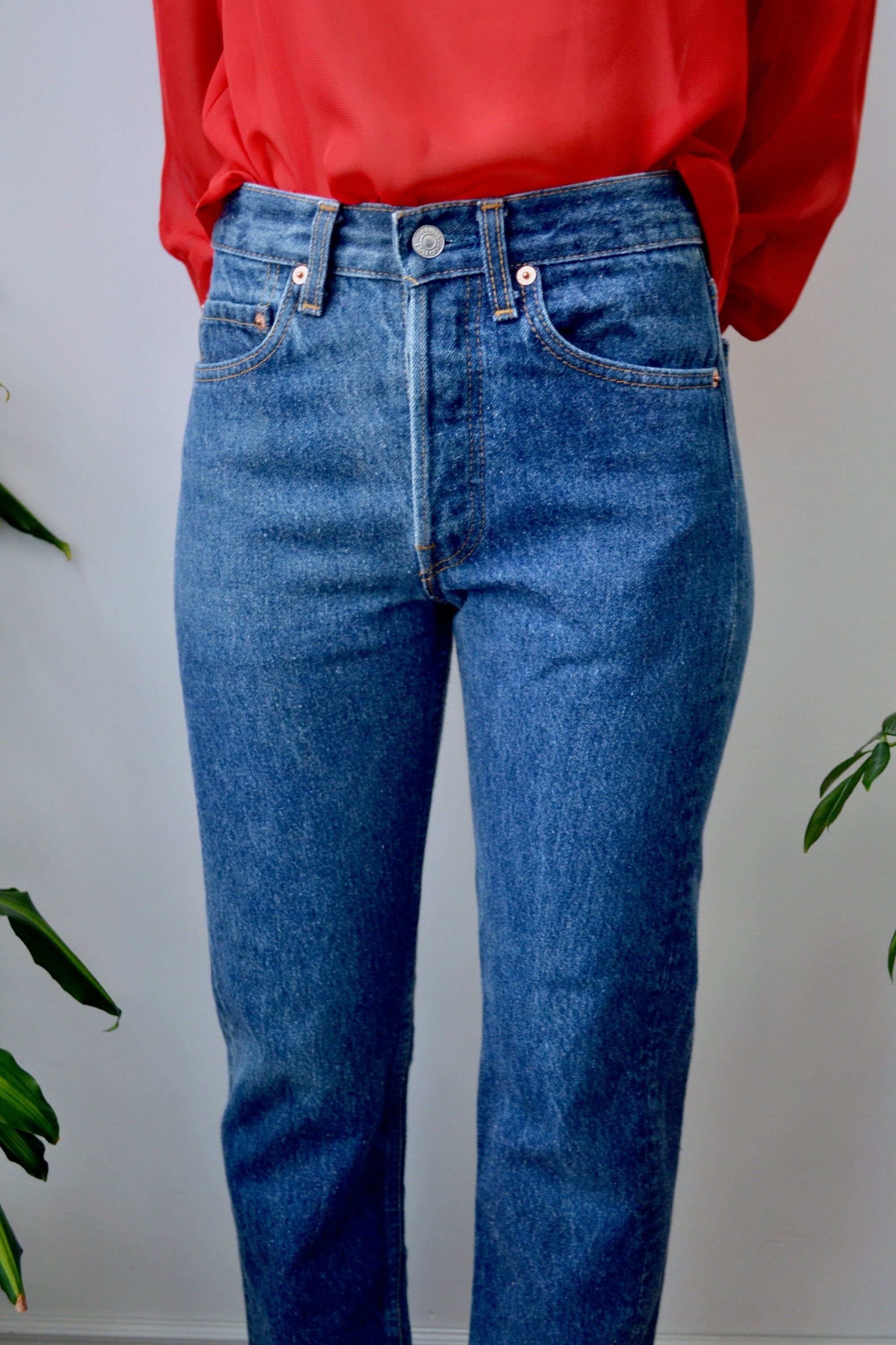 Mid Wash 501xx Jeans
