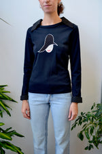 Fancy Hat Lady Top