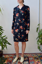 Floral Nineties Blazer Dress