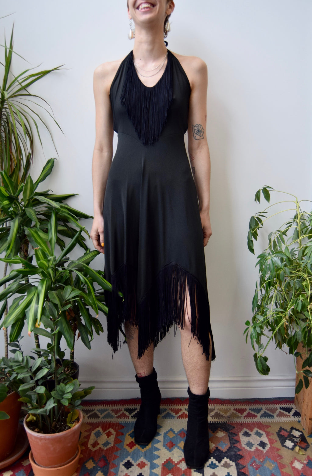 Heck Yeah Fringe Dress