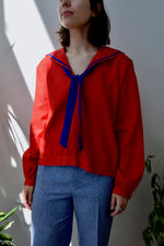 Red Sailor Blouse