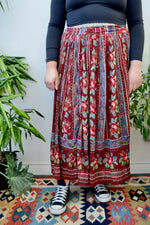 Indian Cotton Scrunch Skirt