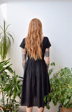 Vintage Eyelet Cotton Dress