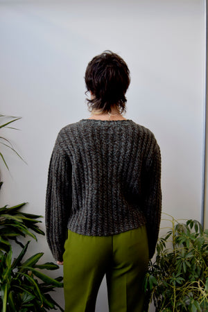 Cable Knit Crop