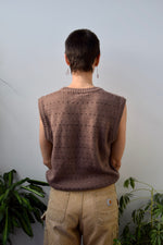 Seventies Mauve Sweater Vest