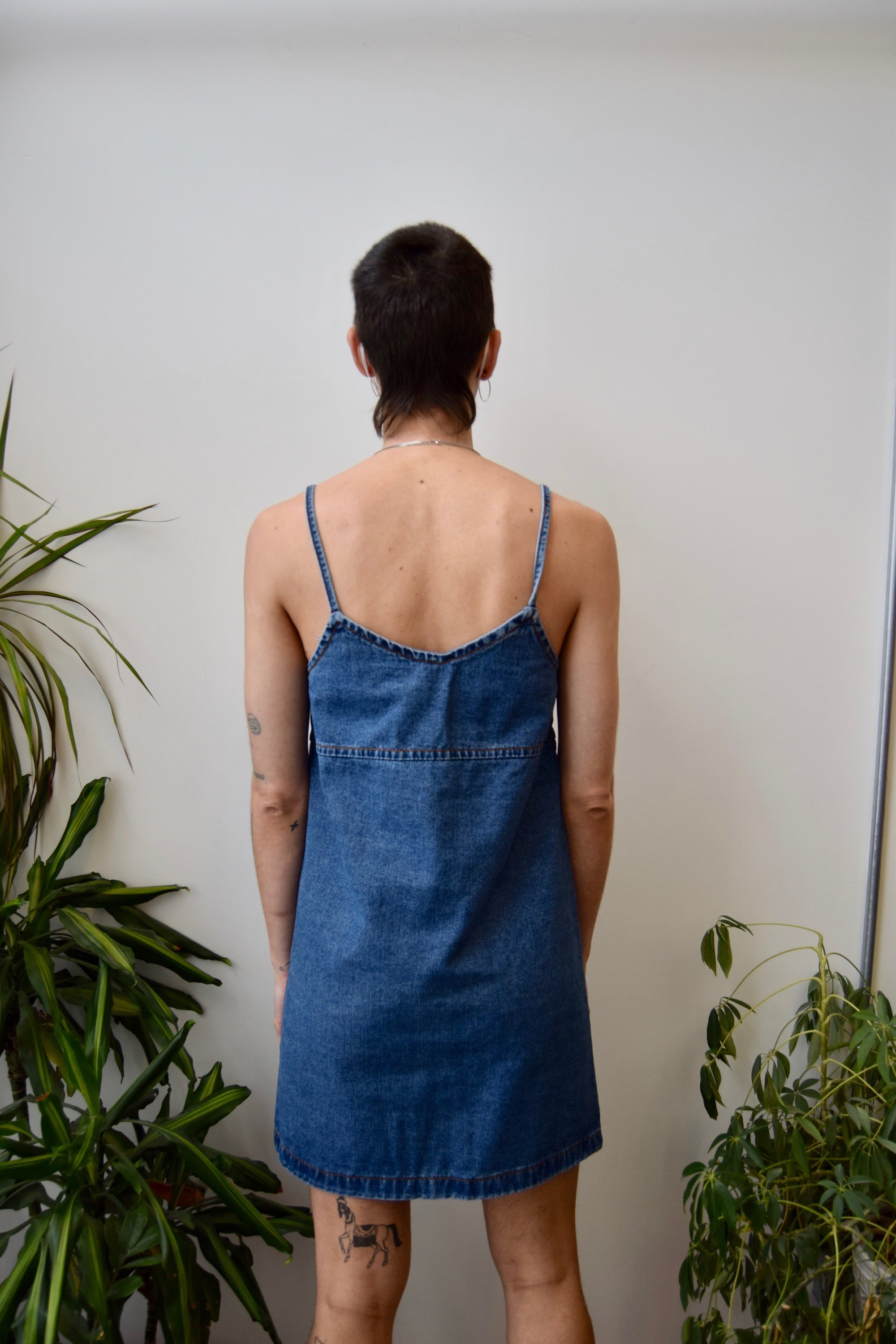 Denim Tank Dress