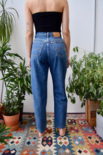 Alfred Sung Mid Wash Jeans