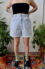 Light Wash Lee Cutoffs