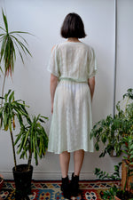Mint Seventies Dress