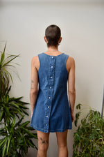 Nineties Denim Jumper Dress