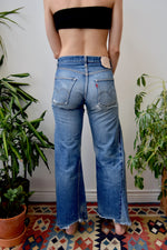 Vintage Big E Levis Folk Art Jeans