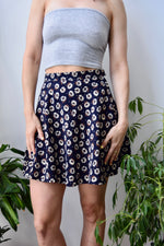 Nineties Daisy Skater Skirt