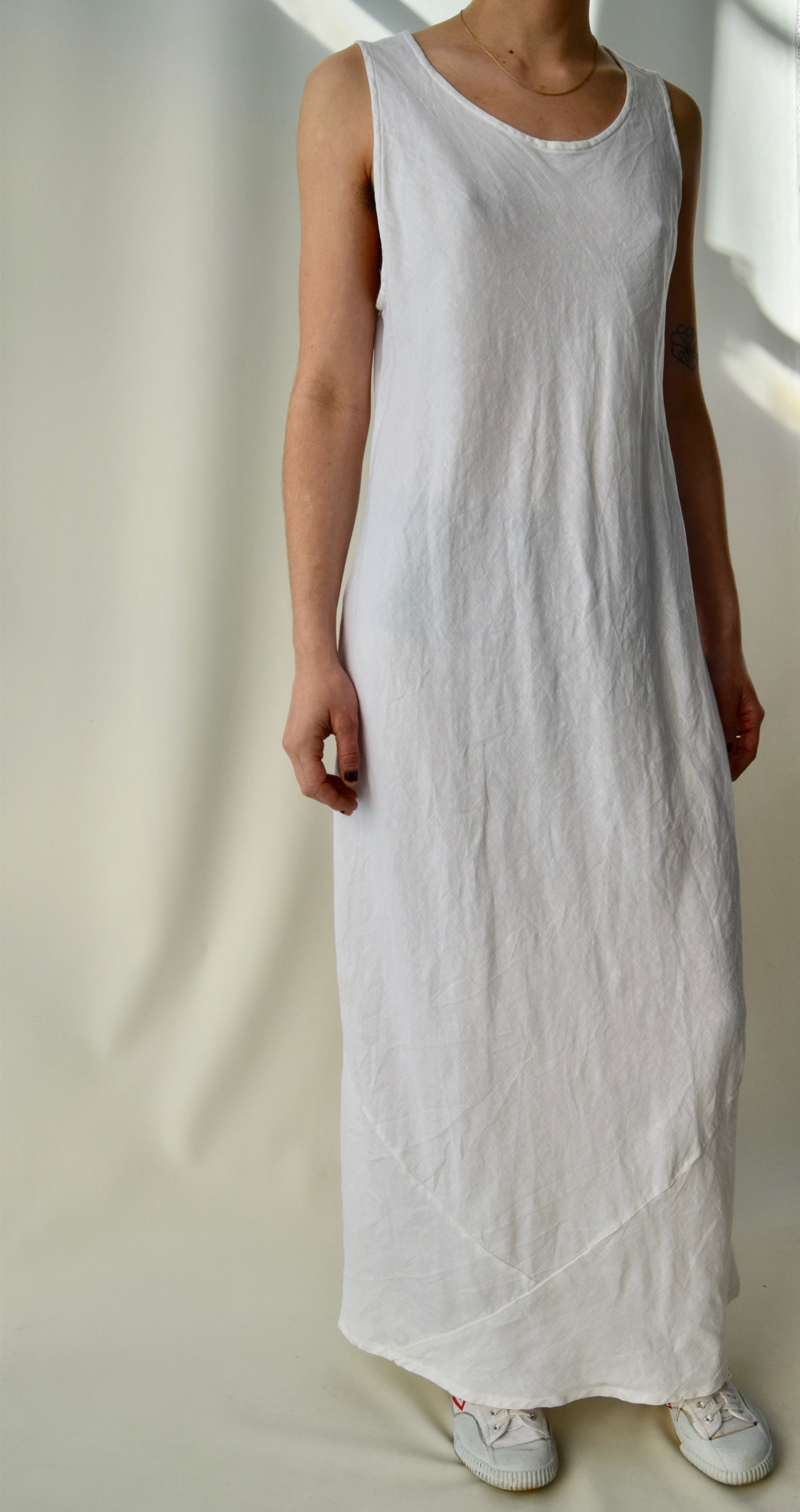 cut loose tank dress Cut Loose White Linen Maxi Tank Dress Community Thrift and Vintage cut loose tank dress Cut Loose White Linen Maxi Tank Dress Community Thrift and Vintage