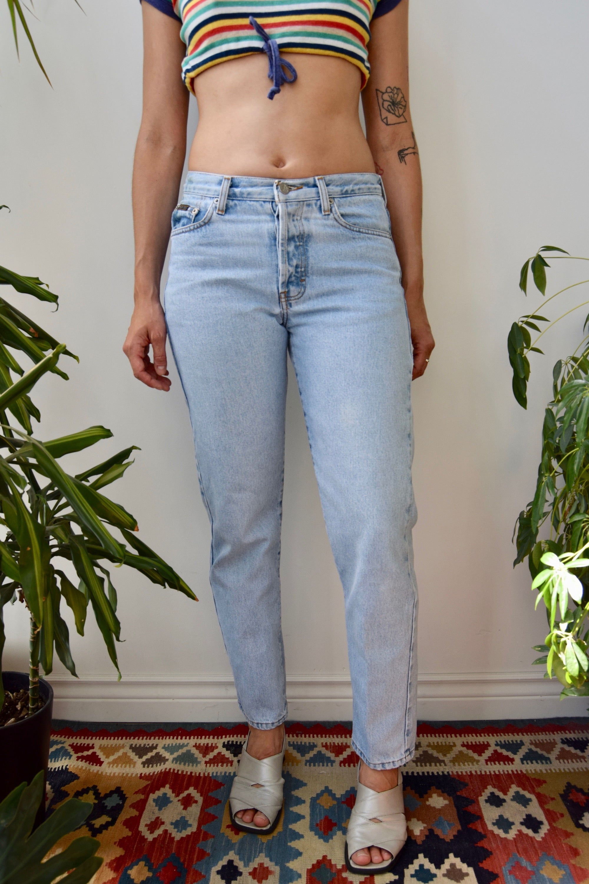 Mid Rise Calvin Klein Jeans