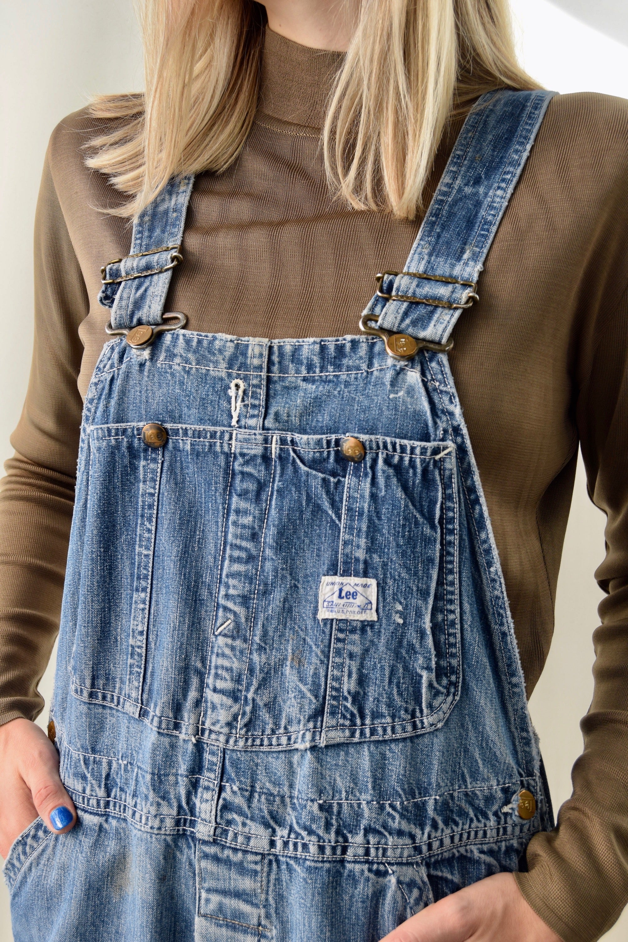 1940's/50's Lee Long L House Mark Overalls