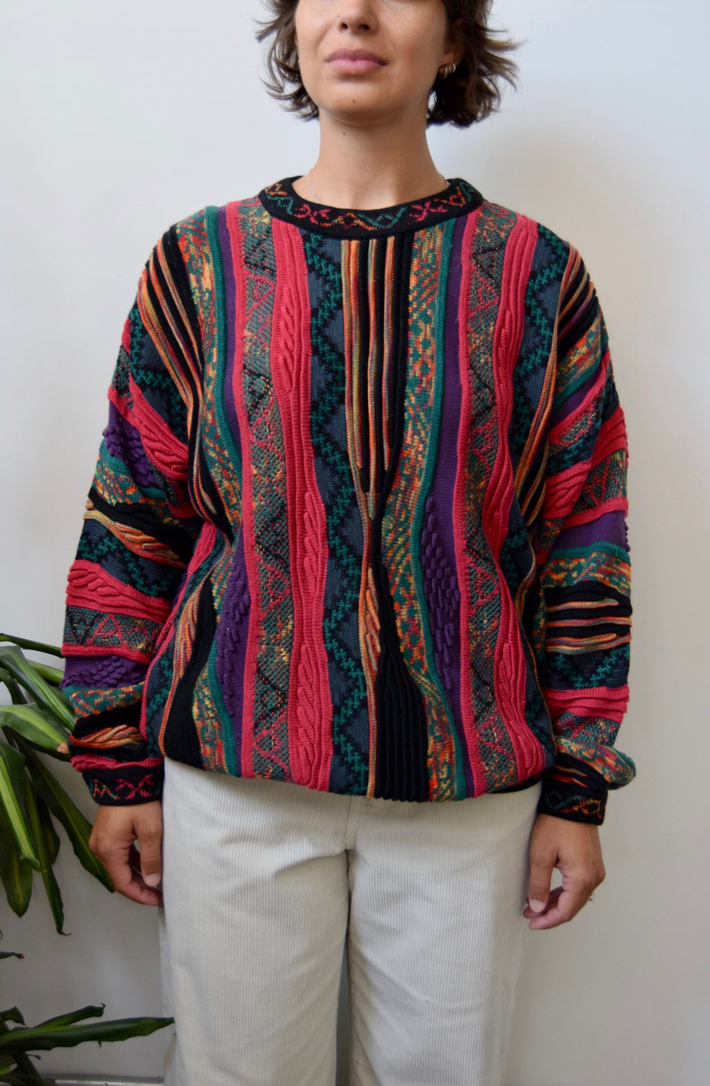 Cotton Coogi Style Sweater