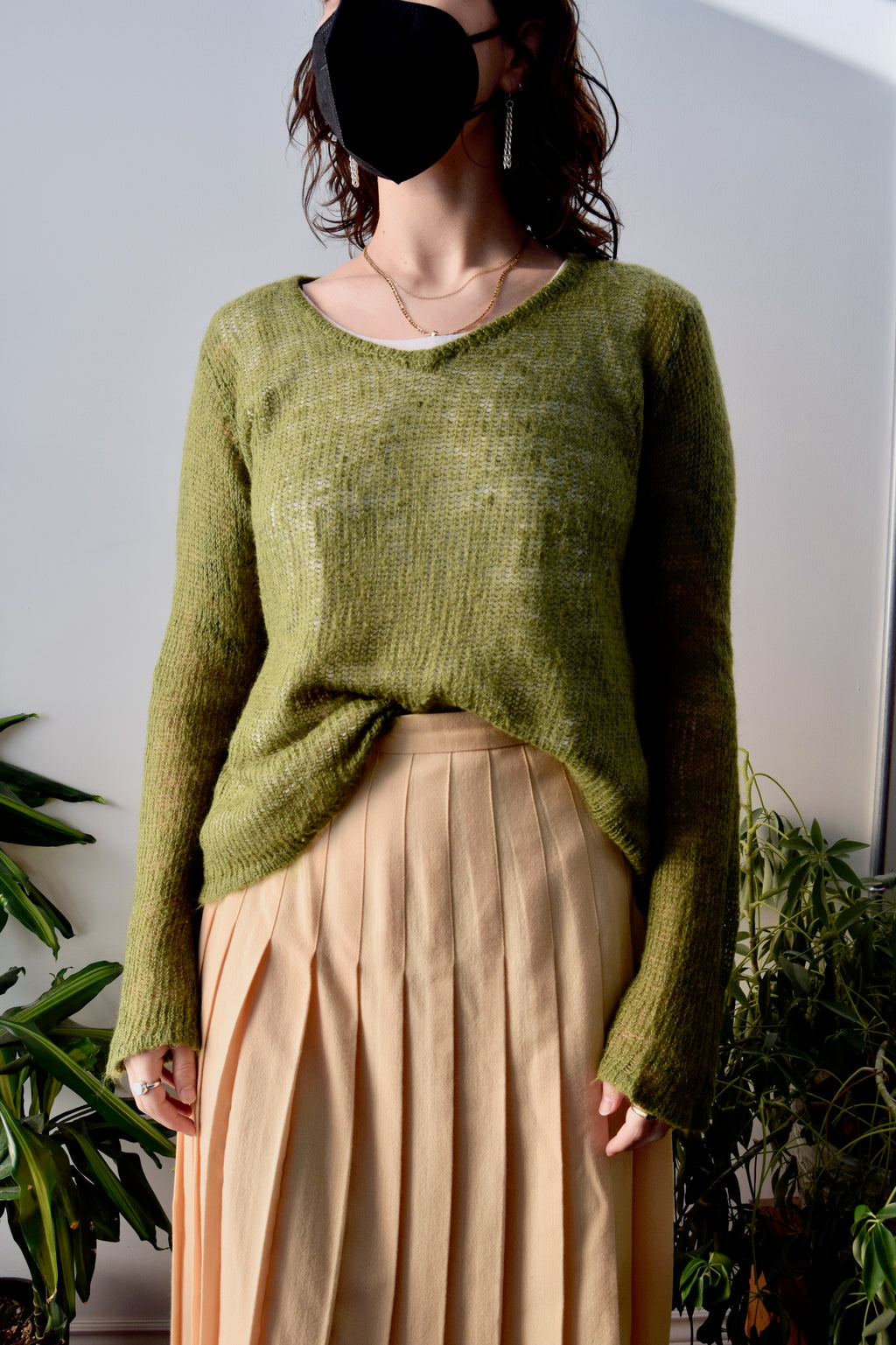 Mossy Mohair Knit