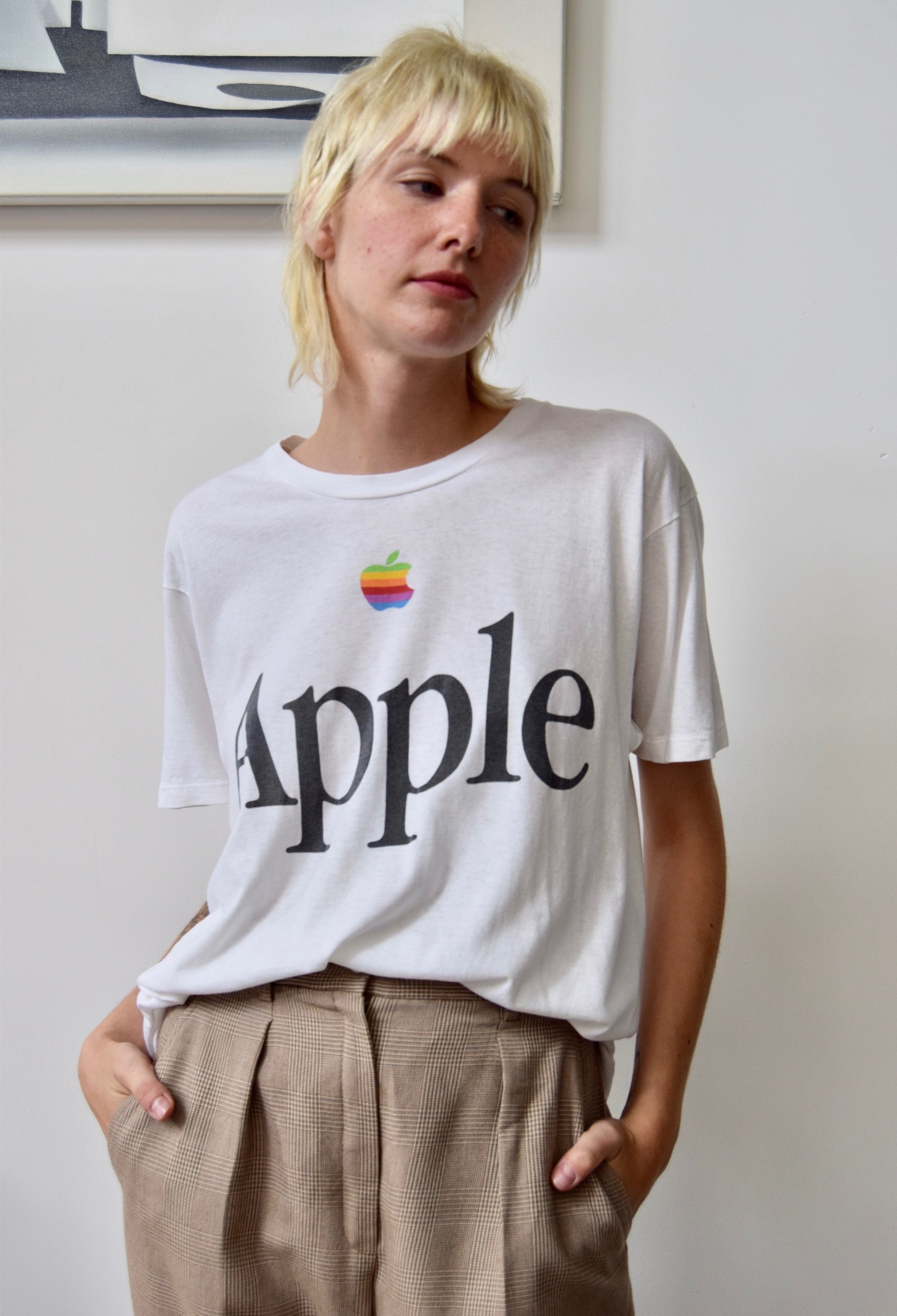 Single Stitch Apple T-Shirt