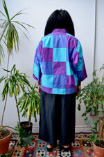 Purple Patchwork Jacket