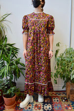 Seventies Puff Sleeve Gown