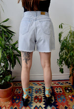 Light Wash Lee Cutoffs