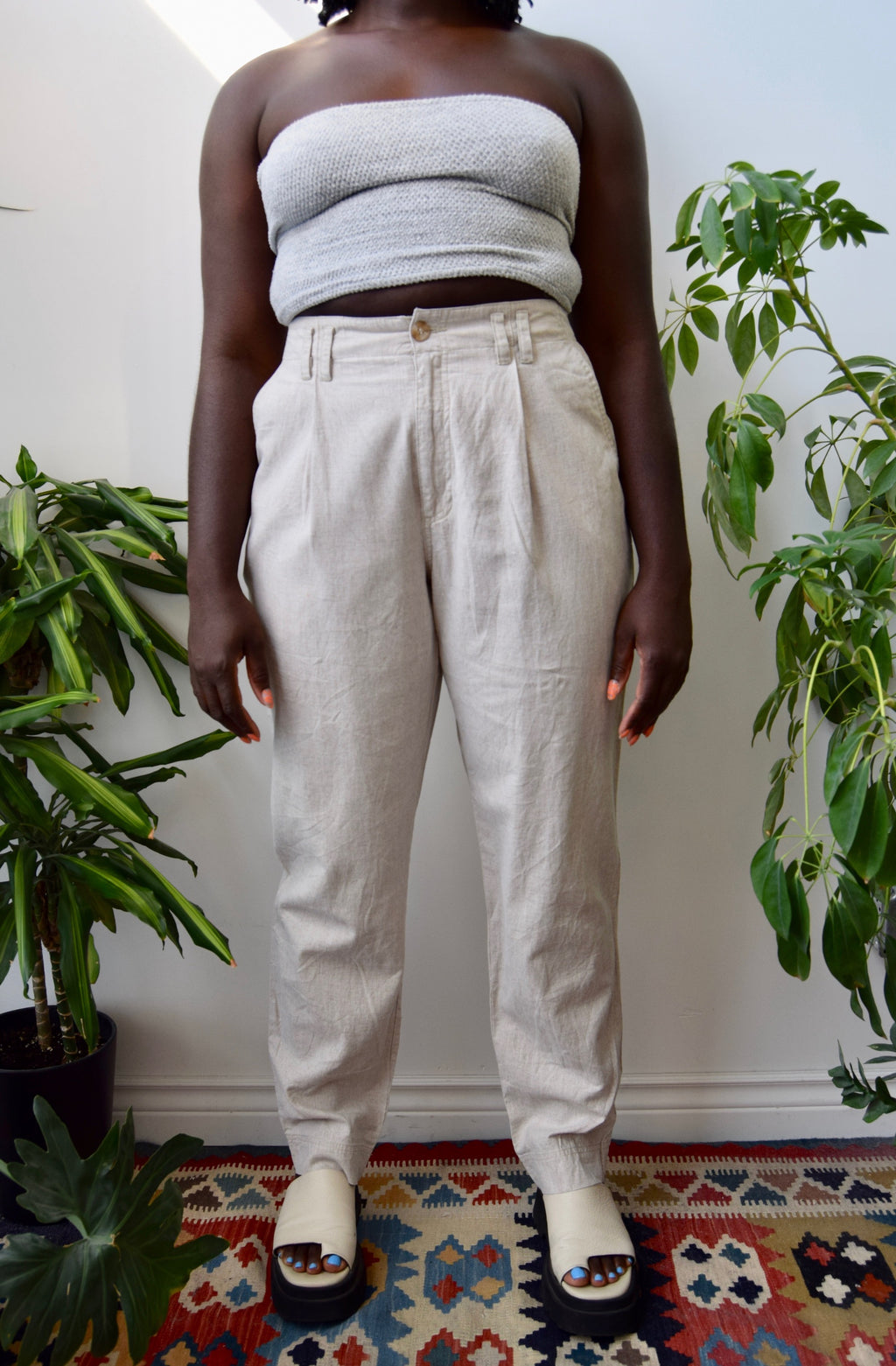Cotton/Linen Trousers