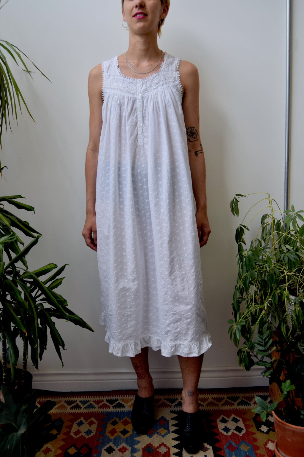 Embroidered Summer Nightie