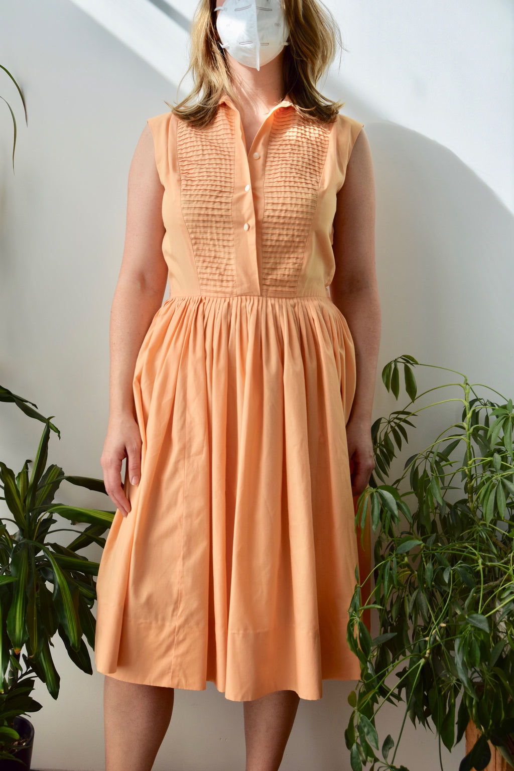 Orange Creamsicle Fifties Dress