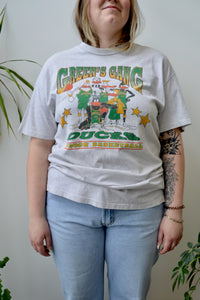 90s Oregon Ducks Basketball Tee