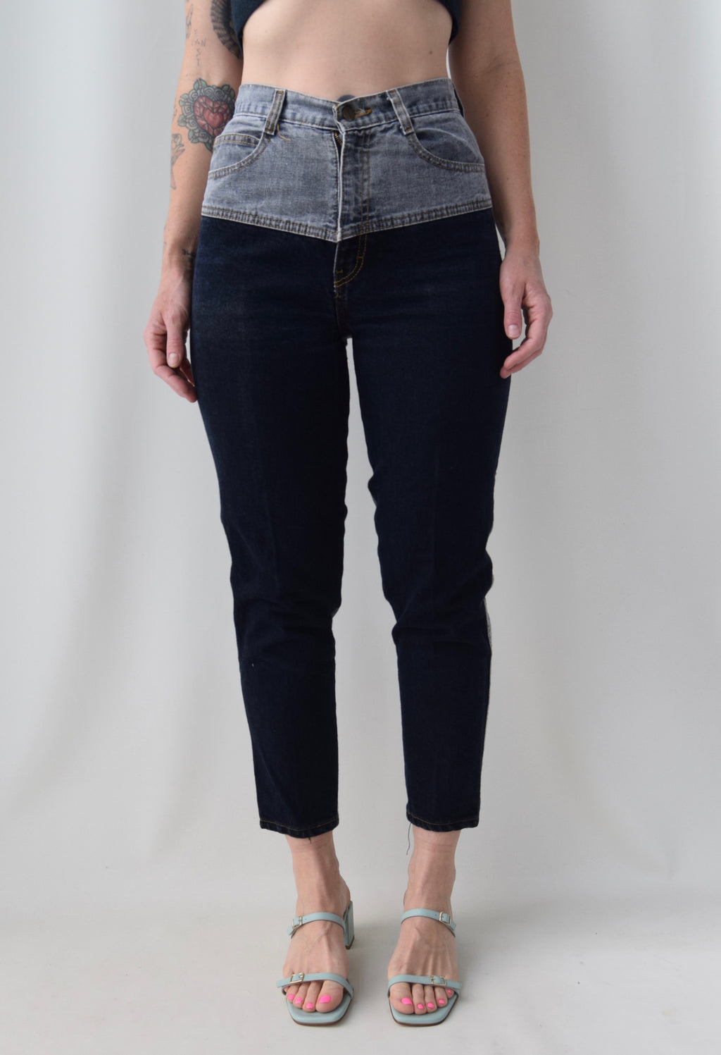 Vintage Two Tone "Palmetto's" Jeans