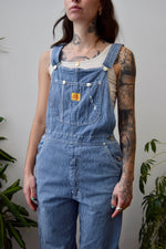 Blue Hickory Striped Overalls