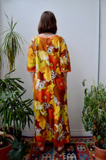 Raglan Sleeve Hawaiian Dress