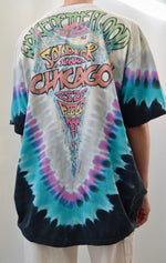 Vintage 1992 Grateful Dead "Wake of the Flood" Tie Dye Tour Tee