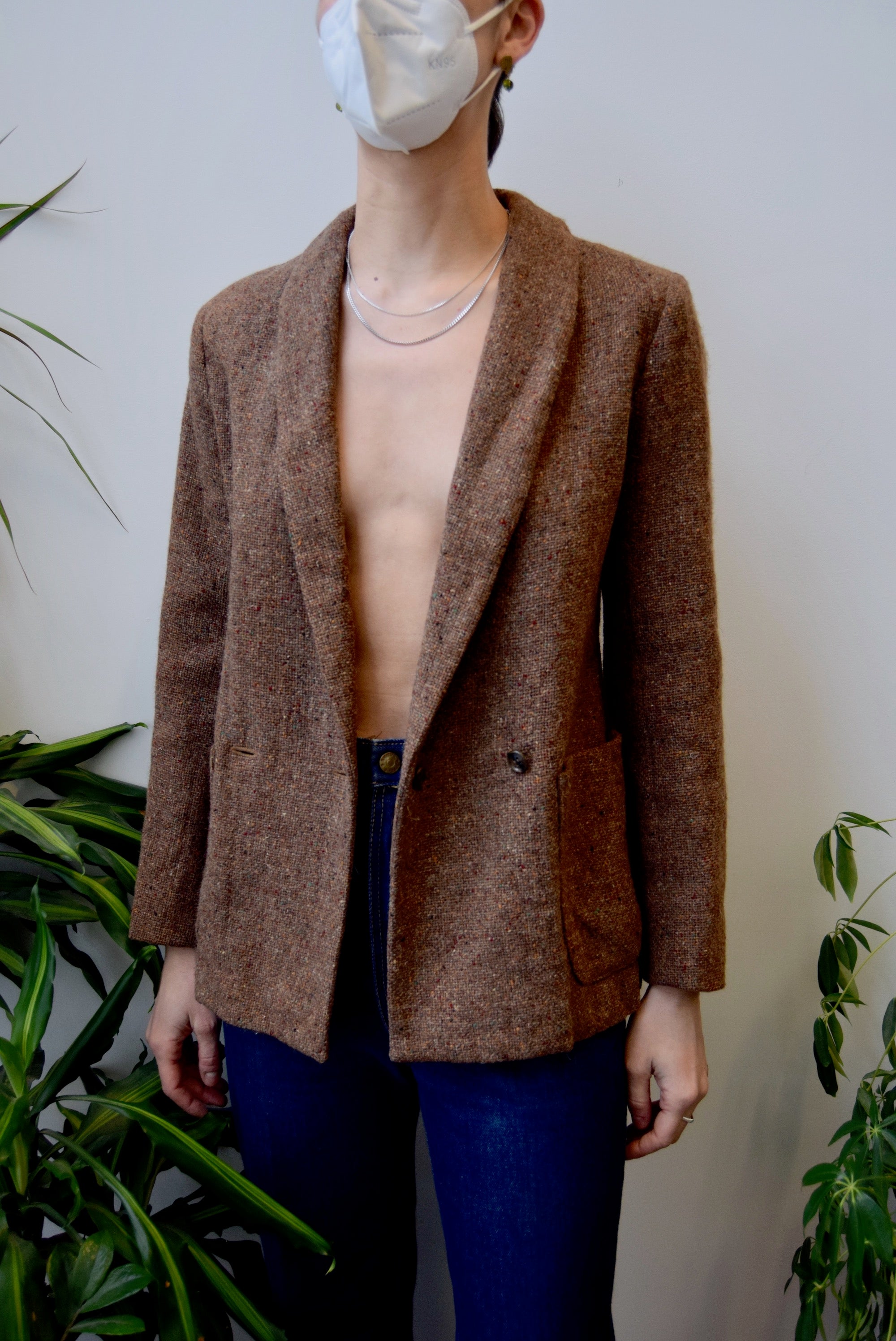 Eighties Double Breasted Blazer