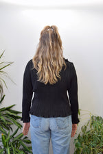 Pleated Bolero Top