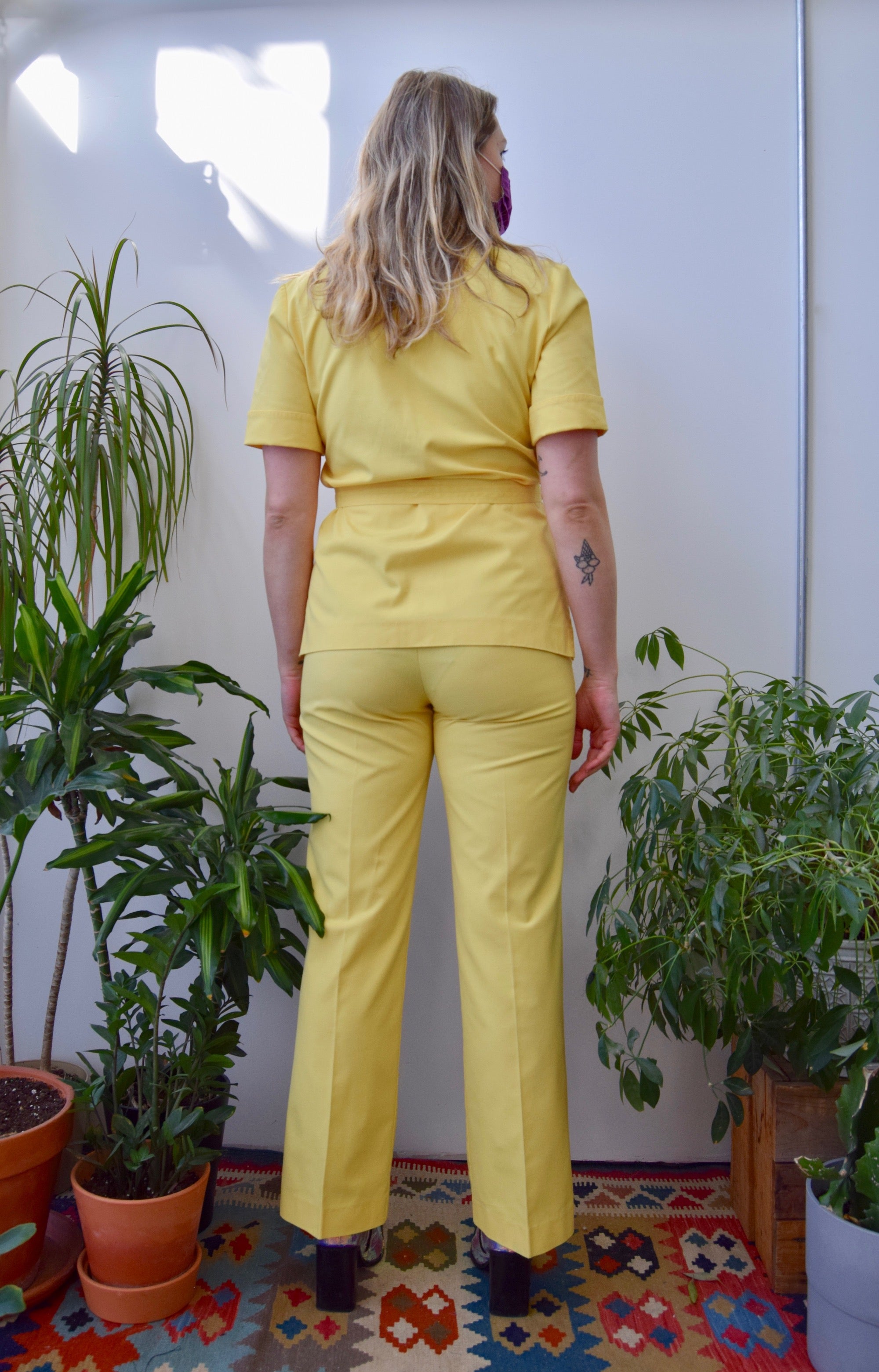 Seventies Banana Leisure Suit