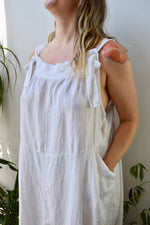 Crisp Linen Market Dress