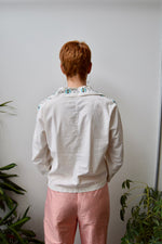 Fifties Embroidered Western Blouse