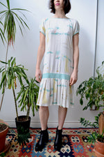80s Does 20s Croquet Dress