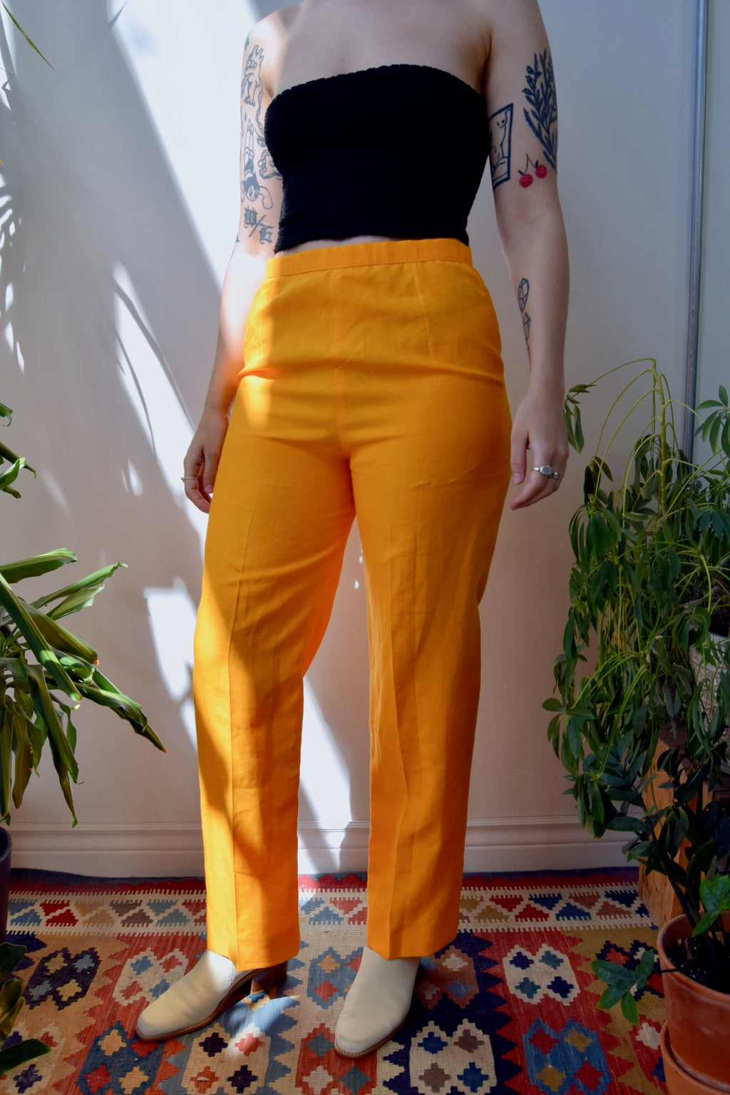 Marigold Linen Trousers