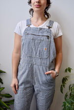 Carhartt Hickory Stripe Overalls