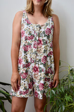 Nineties Rose Romper