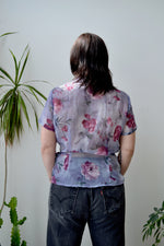 Sheer Floral Nineties Top