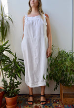 Crisp Linen Market Dress