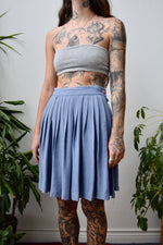 Pleated Front Skort