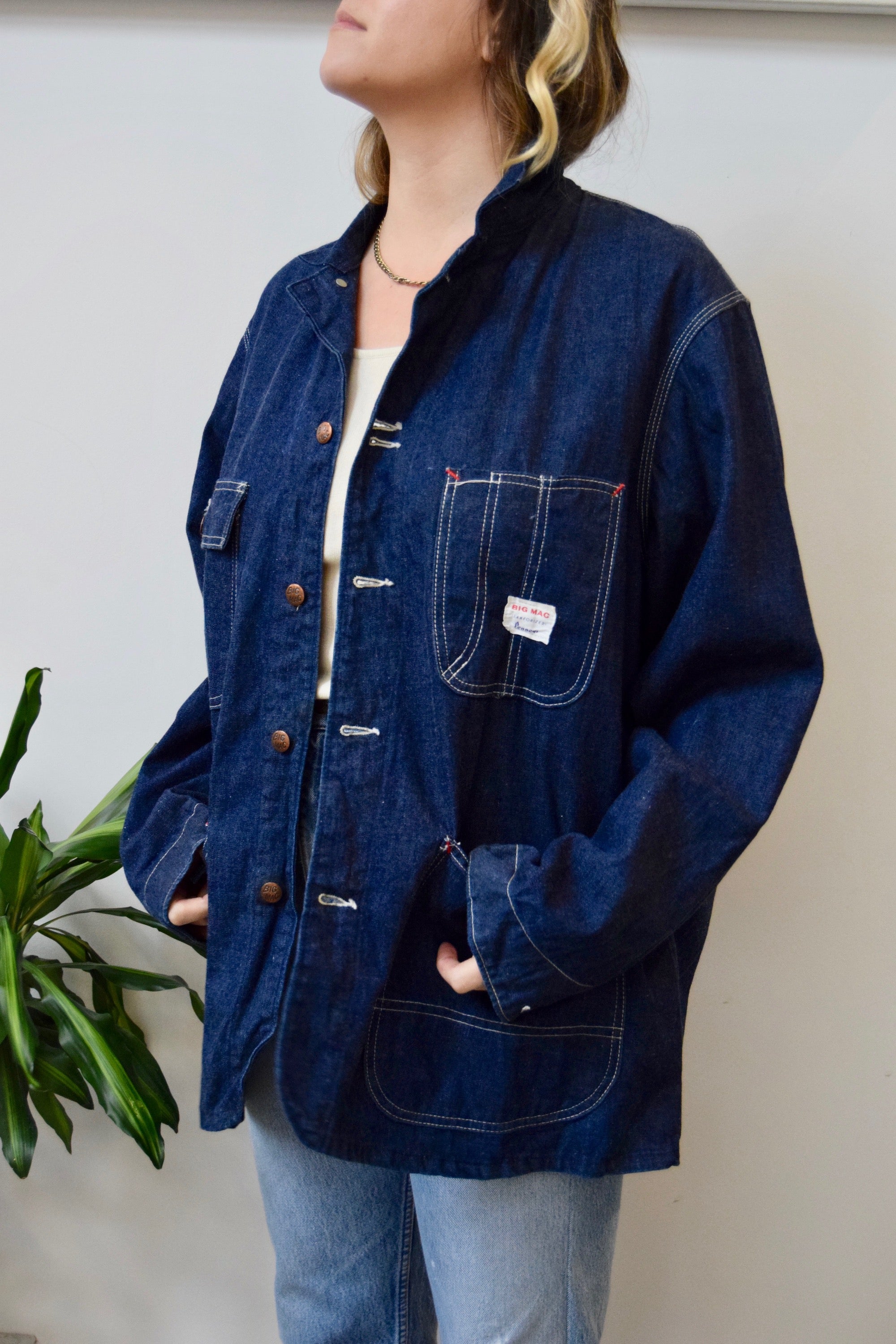 Vintage Big Mac Penneys Denim Chore Coat – Community Thrift and