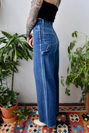 Eighties Wide Leg Carpenter Jeans