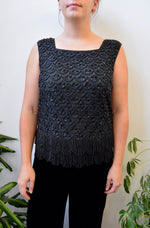 Vintage 50s/60s Beaded Top