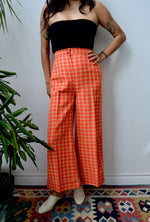 Seventies Perfect Plaid Pants